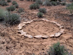 vision quest prayer circle